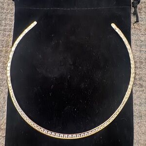 Kendra Scott Gold Crystal Necklace